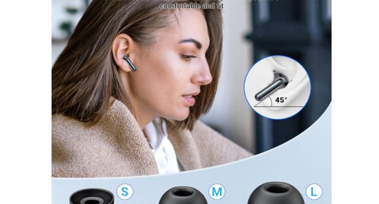 AOVOCE :Ecouteurs Bluetooth sans Fil-Étanche Sport Oreillette Contrôle Tactile pour iOS Android Noir