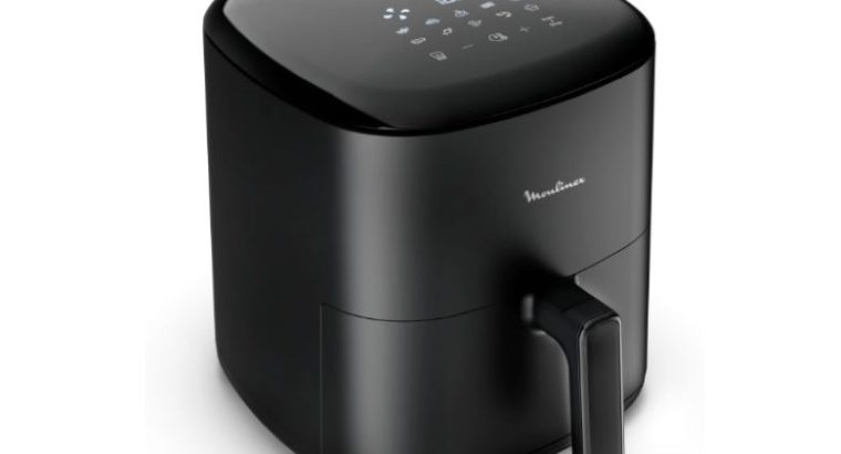 Air fryer Moulinex: Capacité 5 L, Jusqu’à 6 personnes, 10 programmes, Ecran digital