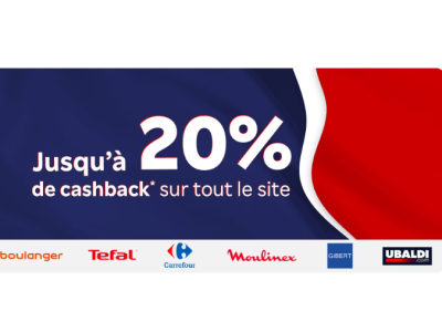 Rakuten : Jusqu’à 20% de Cashback sur tout le site