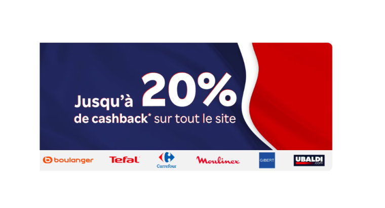Rakuten : Jusqu’à 20% de Cashback sur tout le site