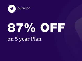Purevpn : Plan de 5 ans – 87 % de réduction