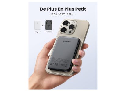 Mini Batterie Externe Magnétique sans Fil 5000mAh diverses compatibilité !