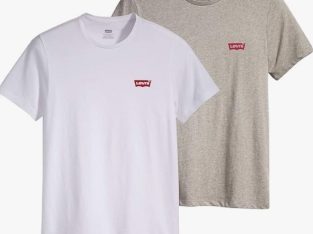 Levi’s 2-Pack Crewneck Graphic Tee T-Shirt (Lot de 2) Homme