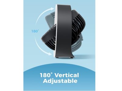 Ventilateur Portable Rechargeable de la marque Diveblues ,Grande Puissance & Silencieux !