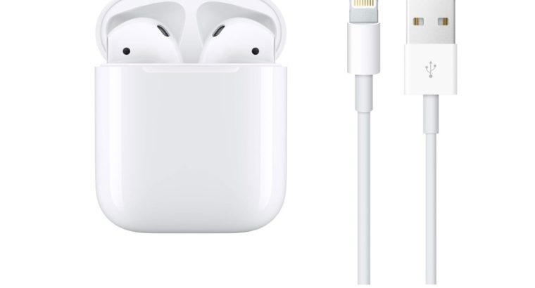 Apple AirPods (2e génération) avec boîtier de charge filaire !