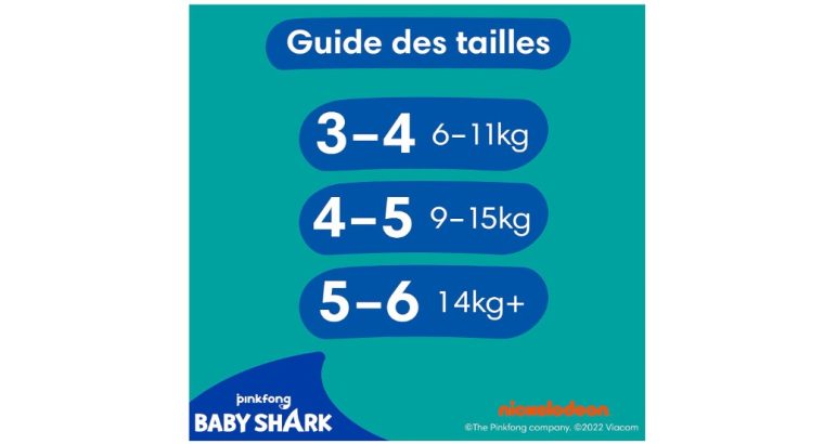 Pampers Splashers, Couches-Culottes de Bain Jetables ,9-15kg, Taille 4-5 1 Couches- Culottes de Bain