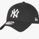 Casquette de Baseball New Era 9FORTY New York Yankees – MLB League Basic – Noire