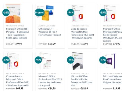 Economisez 10% sur LicencePromo : Licences Microsoft légales et à vie !