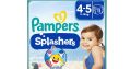 Pampers Splashers, Couches-Culottes de Bain Jetables ,9-15kg, Taille 4-5 1 Couches- Culottes de Bain