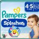 Pampers Splashers, Couches-Culottes de Bain Jetables ,9-15kg, Taille 4-5 1 Couches- Culottes de Bain