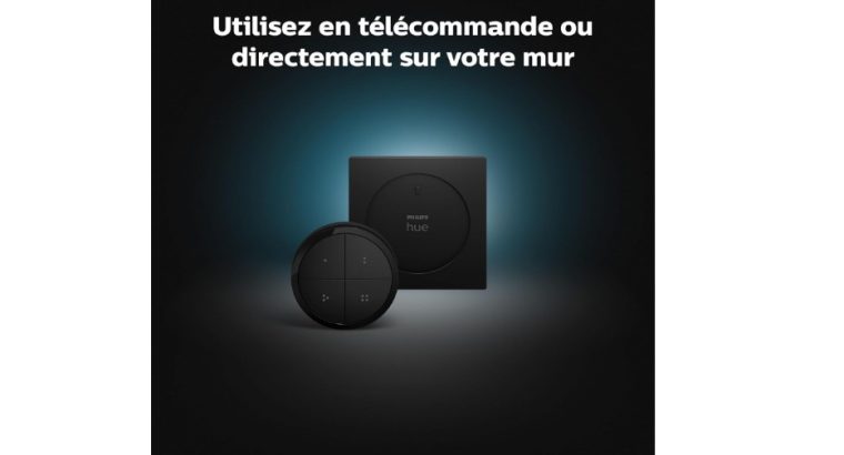 Philips Hue: Tap dial switch , Contrôle de plusieurs pièces ou une zone !