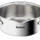 Tefal Faitout 16 cm, Induction, Couvercle filtrant en verre, Acier inoxydable 18/10, Garantie 10 ans