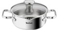 Tefal Faitout 16 cm, Induction, Couvercle filtrant en verre, Acier inoxydable 18/10, Garantie 10 ans