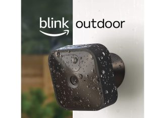 Blink Outdoor, Caméra de surveillance HD sans fil, résistante aux intempéries!