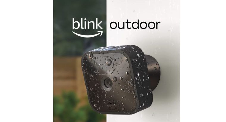 Blink Outdoor, Caméra de surveillance HD sans fil, résistante aux intempéries!