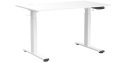 FEZIBO :Bureau Assis Debout Électrique, 100 x 60 cm Bureau Table Debout Réglable en Hauteur Acier T