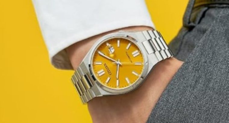 Citizen Montre pour Homme Analogique Automatique avec Un Bracelet en Acier !