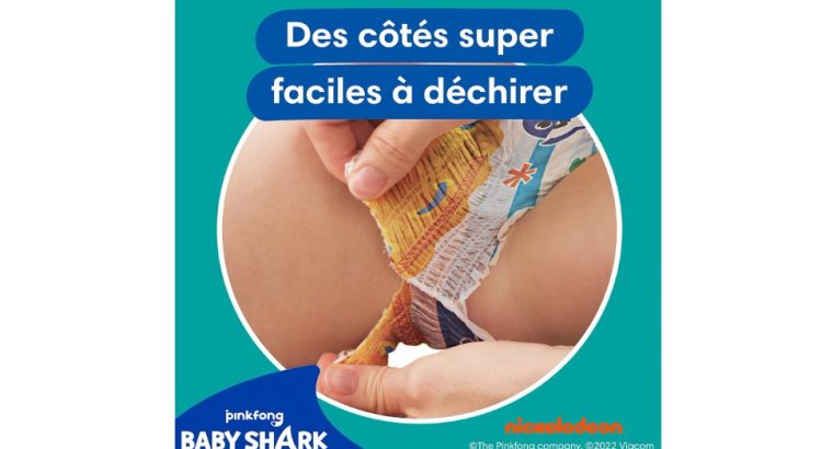 Pampers Splashers, Couches-Culottes de Bain Jetables ,9-15kg, Taille 4-5 1 Couches- Culottes de Bain