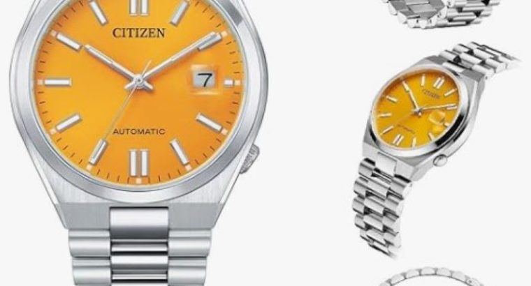 Citizen Montre pour Homme Analogique Automatique avec Un Bracelet en Acier !