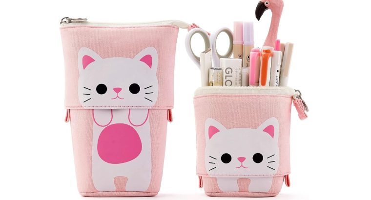 Offre limitée : Chat Trousse pour Enfant et Fille -Fourniture Scolaire-