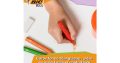 BIC Kids Plastidecor Triangle Craies de Coloriage -Plastique-Bâton de pastel