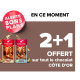 Bons plans : 2+1 Offert sur tout le Chocolat CÔTE D’OR