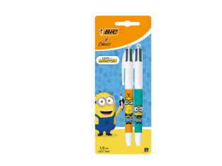 Stylo bille 4 couleurs – Minions BIC