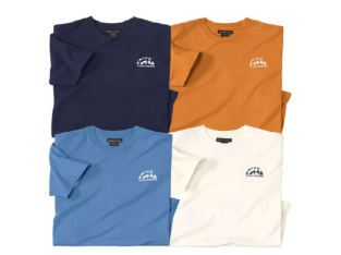 Atlas For Men : Lot de 4 Tee-Shirts Winter Outdoor