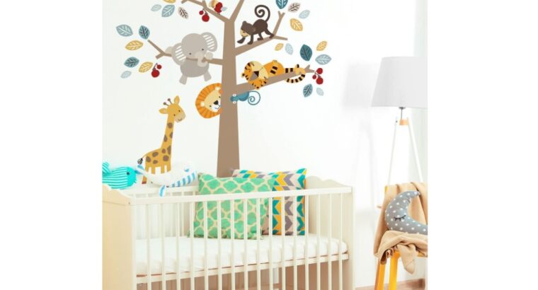 Décoration chambre bébé – Sticker mural chambre enfant -Stickers muraux-