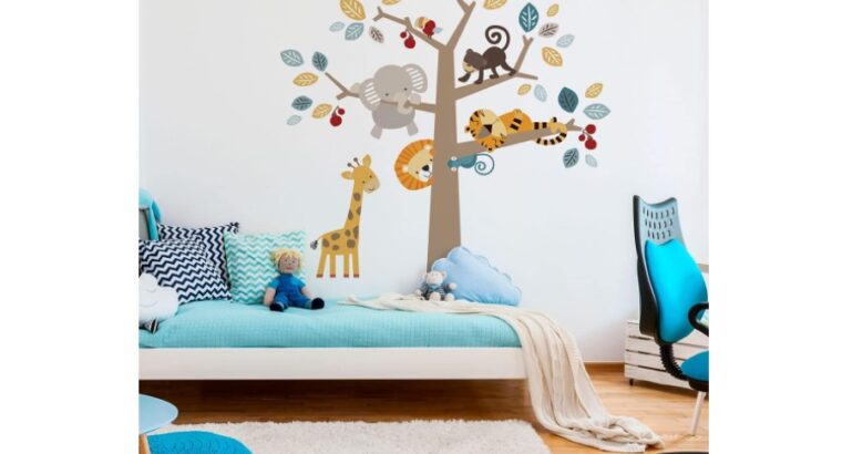 Décoration chambre bébé – Sticker mural chambre enfant -Stickers muraux-