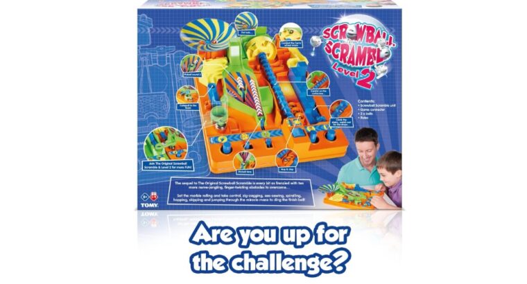 Jeu d’Action pour Enfant,TOMY – Tricky Bille Circuit de Billes niveau 2 T73109ML!