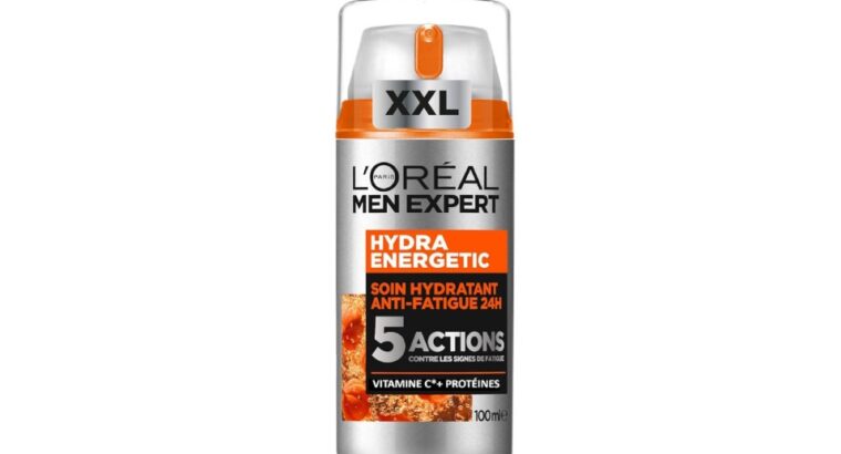 L’Oréal Men Expert Hydrate & Illumine – Concentré en Vitamine C Pure 10% – Usage Quotidien – Hydra