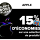 Carrefour – 15% de fidélité sur tous les appareils Apple