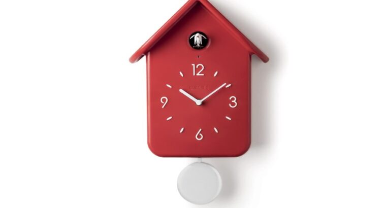 Guzzini : Horloge Coucou A/Pendule Qq en promotion !