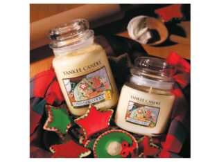 YANKEE CANDLE: bougie parfumée Cookie de Noël , Cadeau parfait pour femme !