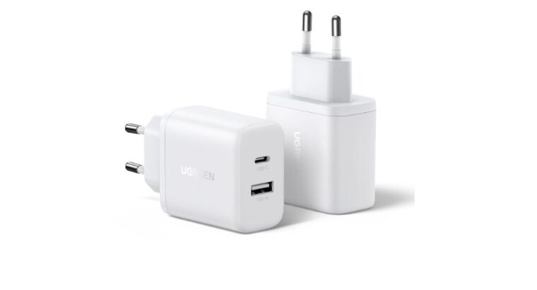 -20 % : UGREEN Lot de 2 Chargeur USB C Rapide Double Ports !