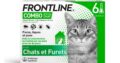 FRONTLINE Combo Chat , Protège L’Animal & L’Habitat – Jusqu’à 4 Semaines, Anti Puces, Tiques & Poux