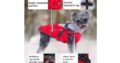 Manteau Chien Hiver Imperméables pour Chien avec Harnai -Aisuowa-