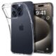 Coque pour iPhone 15 Pro Max : Spigen Liquid Crystal -Transparent-