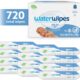 WaterWipes , Lingettes Bébés Originales, 720 Unités (12 Paquets),Base d’Eau à 99,9 % ,Peau Sensible