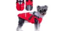 Manteau Chien Hiver Imperméables pour Chien avec Harnai -Aisuowa-