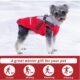 Manteau Chien Hiver Imperméables pour Chien avec Harnai -Aisuowa-