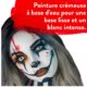 Snazaroo Pot de 50 ml de Maquillage Blanc pour Clown -Halloween-Noël