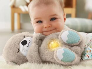 Peluche Veilleuse Bébé Musicale et Lumineuse -Fisher-Price-