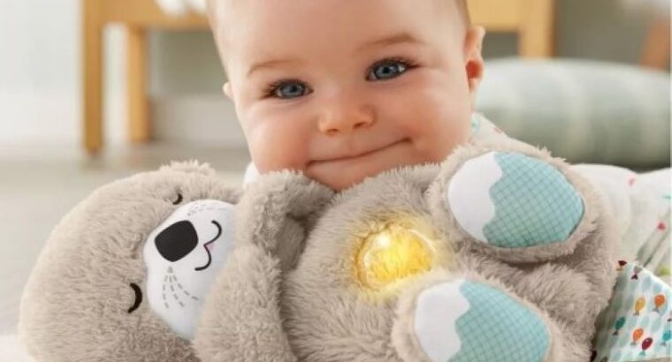 Peluche Veilleuse Bébé Musicale et Lumineuse -Fisher-Price-