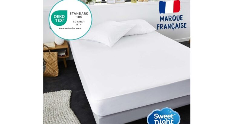 Protège Matelas de chez SWEET NIGHT Sweetnight -Blanc-