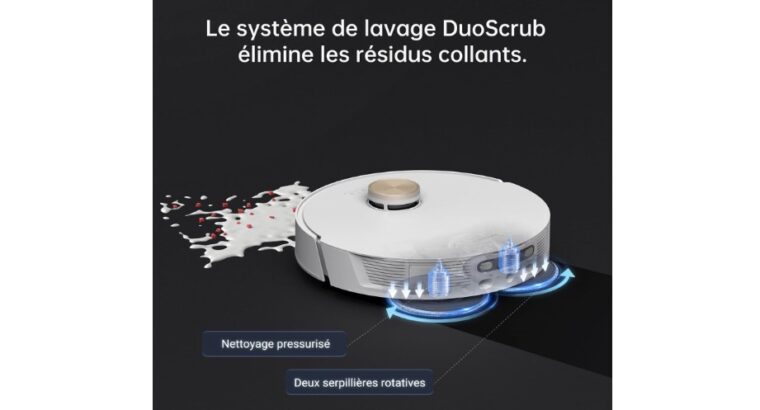 Robot Aspirateur Laveur avec Technologie MopExtend dreame L20 Ultra