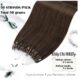 Moresoo Anneau Extension a Froid 35 cm 1g/Mèche 50g/Paquet #4