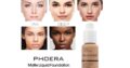 PHOERA Fond de Teint ,Professional Makeup,Matte & Poreless Finish (102+103/ Nude+ Warm peach)