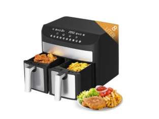 Airfryer XXL à double compartiments – 2 x 8L – 2400W